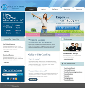 Wordpress Design by Shoaib Abbasi for Jouw Potentieel | Design: #3537156