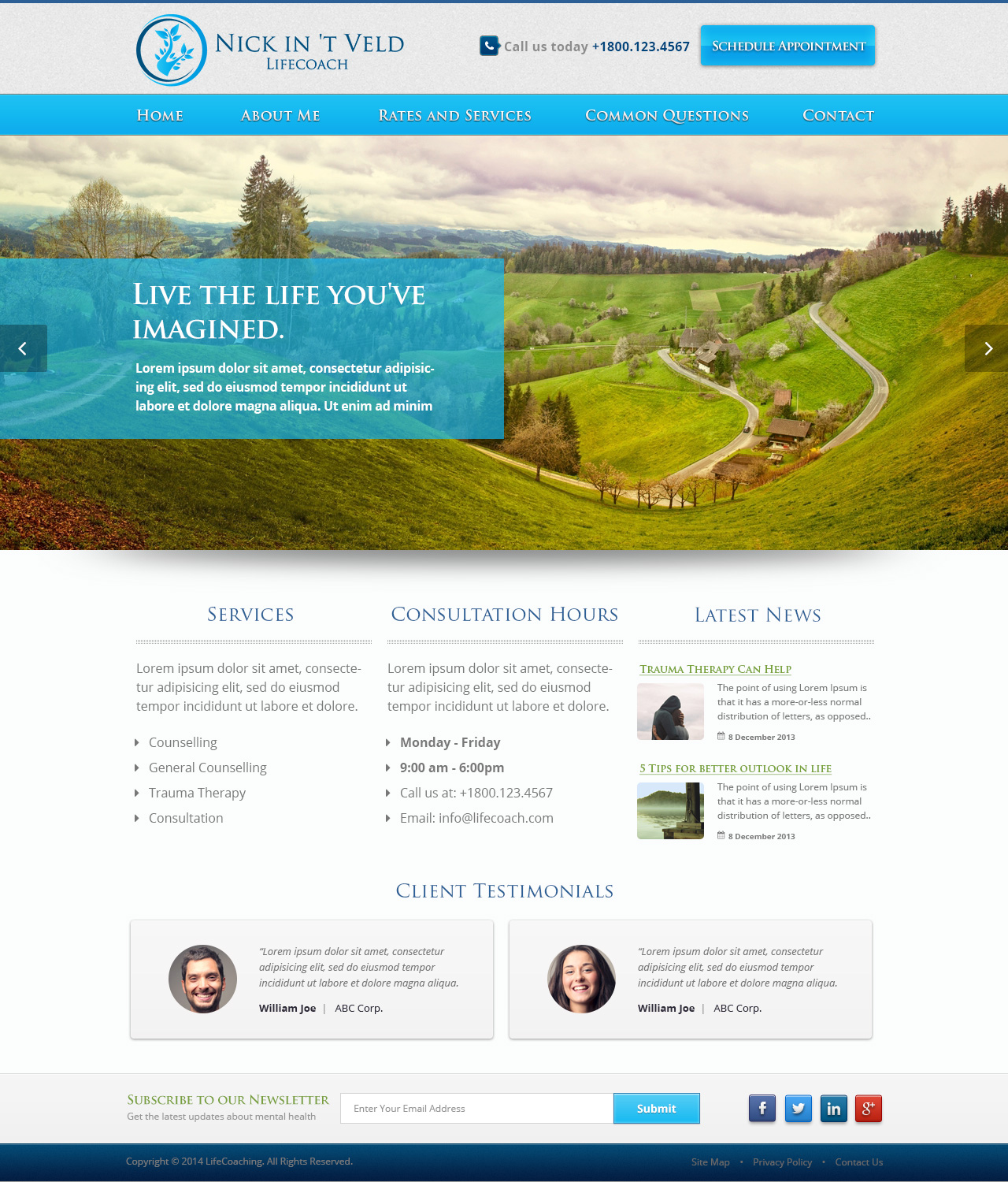 Wordpress Design by Emmanuel for Jouw Potentieel | Design #3528439