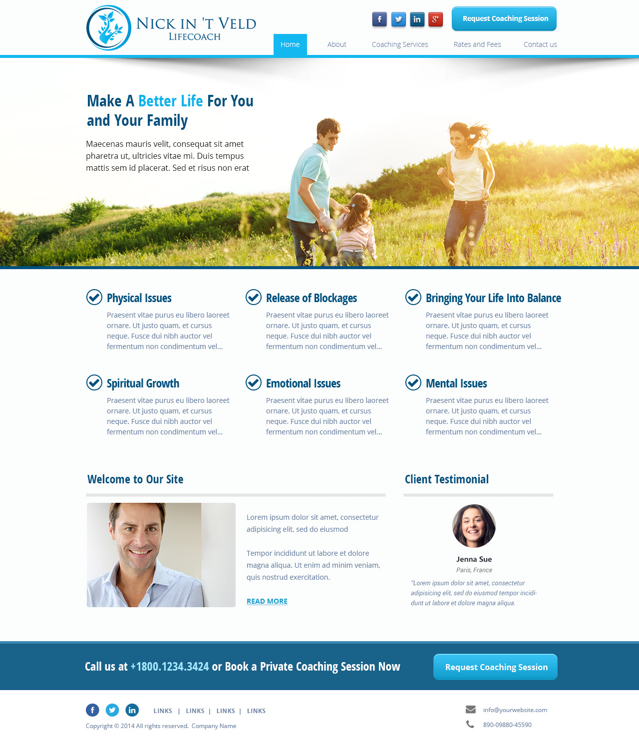 Wordpress Design by Emmanuel for Jouw Potentieel | Design #3528680