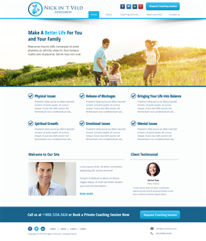 Wordpress Design by Emmanuel for Jouw Potentieel | Design: #3528680