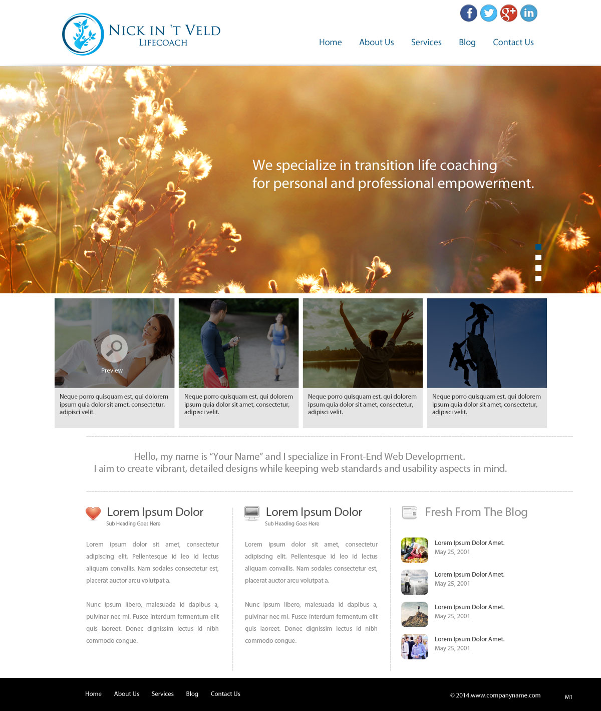 Diseño Wordpress por pb para Jouw Potentieel | Diseño #3493236