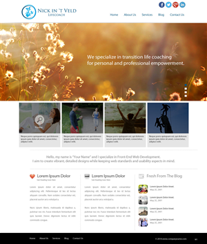 Wordpress Design by pb for Jouw Potentieel | Design: #3493236