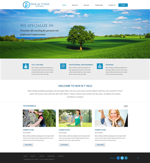 Wordpress Design by pb for Jouw Potentieel | Design: #3493239