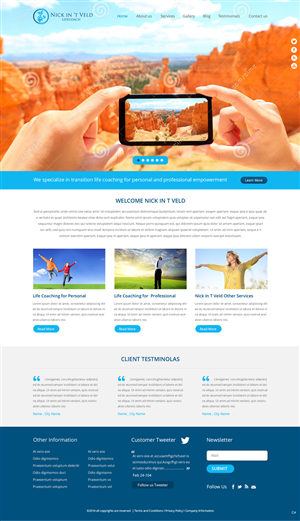 Wordpress Design by pb for Jouw Potentieel | Design: #3493242