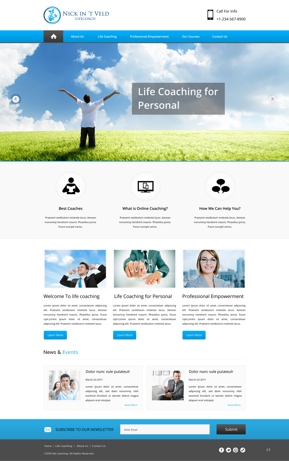 Design Wordpress par pb pour Jouw Potentieel | Design #3493247