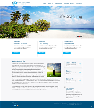 Wordpress Design by pb for Jouw Potentieel | Design: #3493255