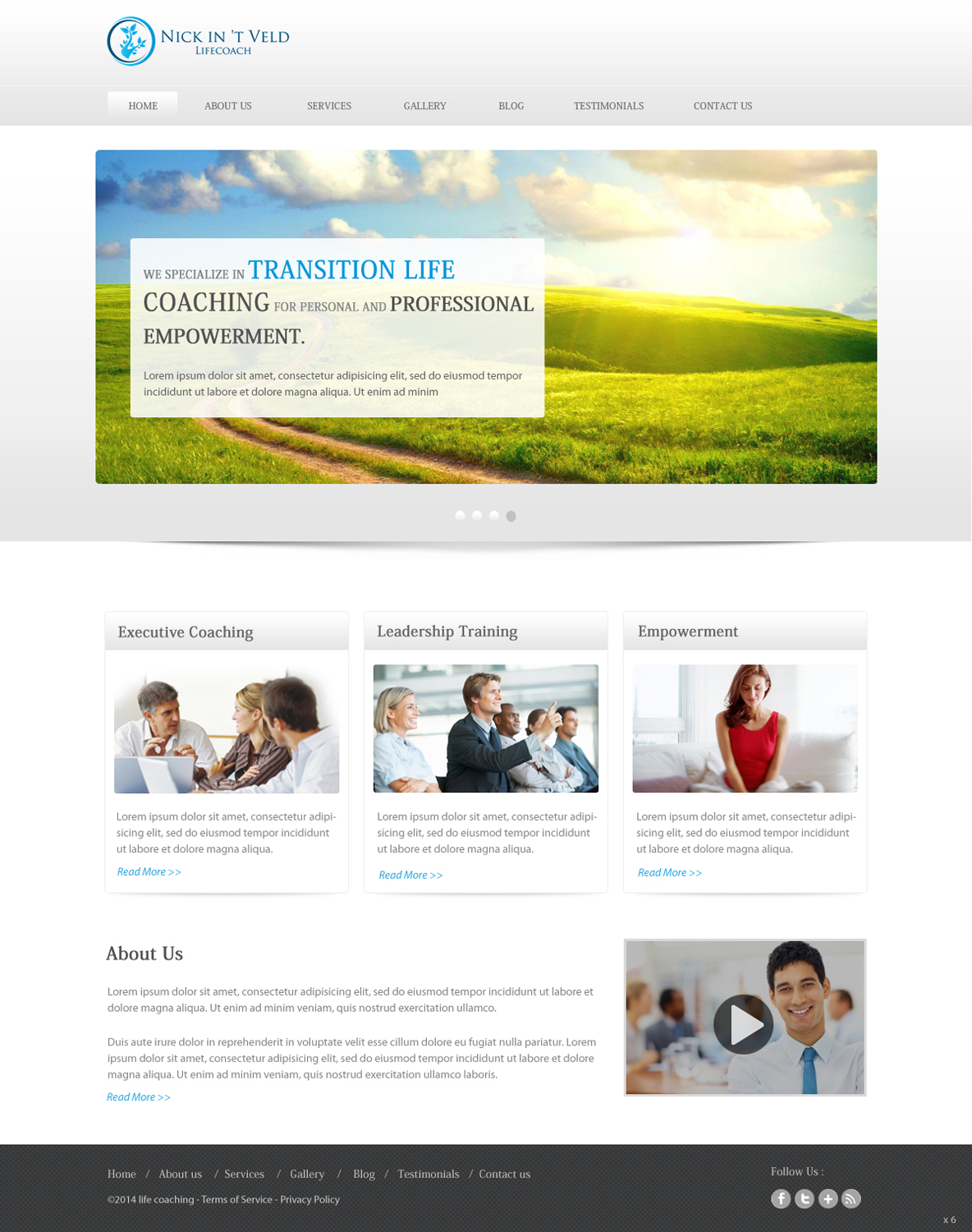 Wordpress Design by pb for Jouw Potentieel | Design #3493260