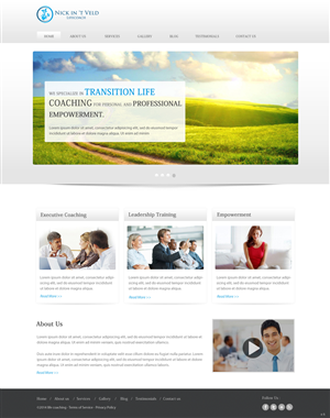 Wordpress Design by pb for Jouw Potentieel | Design: #3493260