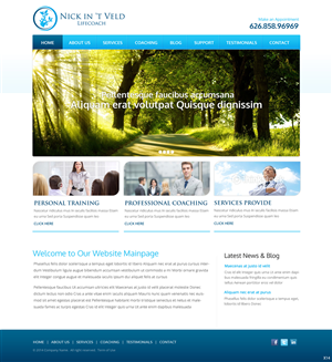 Wordpress Design by pb for Jouw Potentieel | Design: #3493262