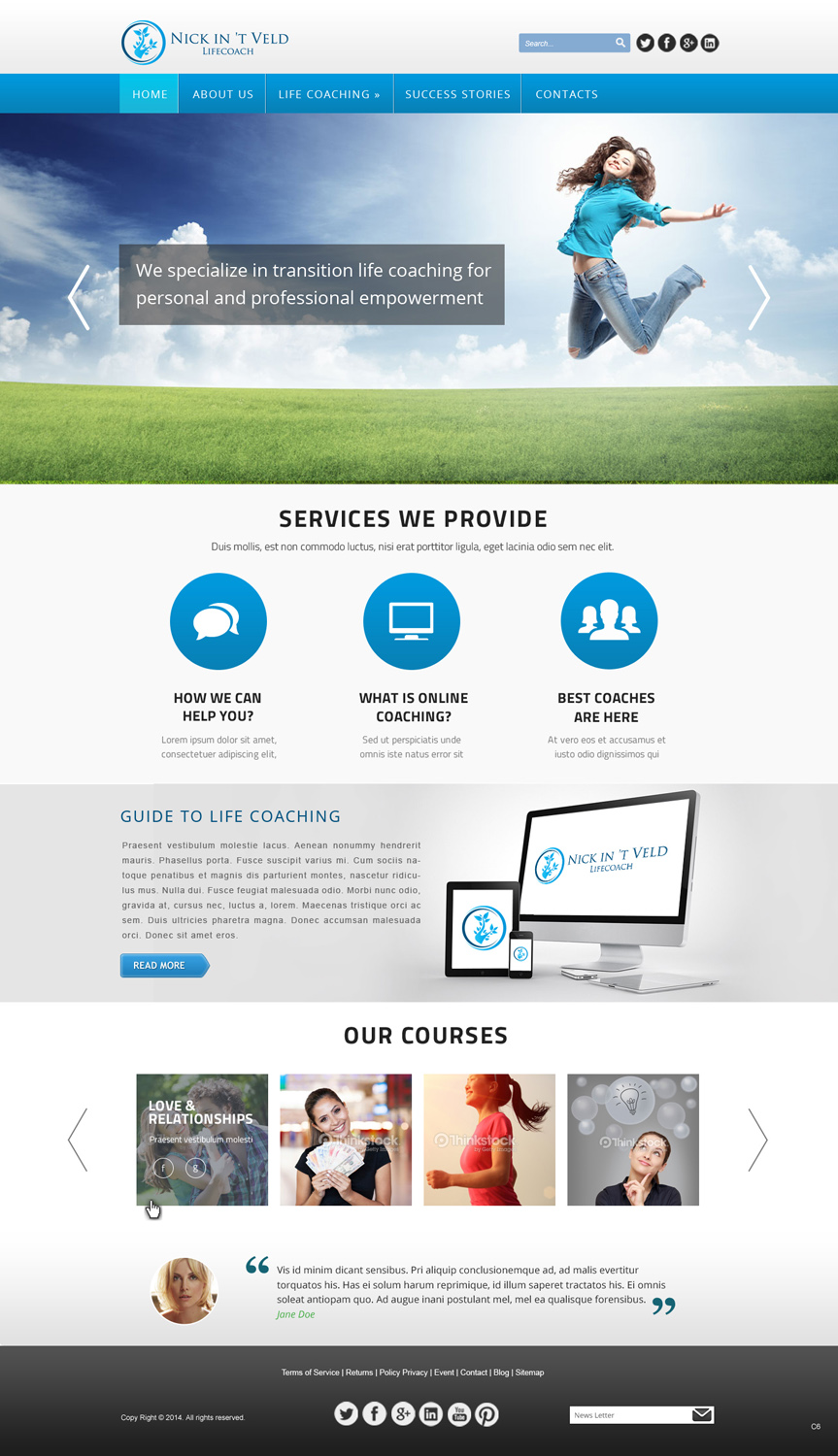 Design Wordpress par pb pour Jouw Potentieel | Design #3493263