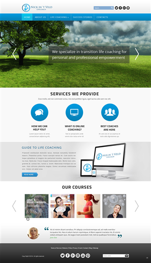 Wordpress Design by pb for Jouw Potentieel | Design: #3493264