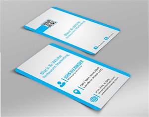 Business Card Design by AwsomeD for Black & White Restaurant & Cafe Marketing | Design #3486056