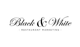 Business Card Design by ENugent for Black & White Restaurant & Cafe Marketing | Design #3488643
