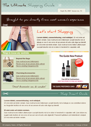 Newsletter-Design von Xtilez für dieses Projekt | Design: #118234