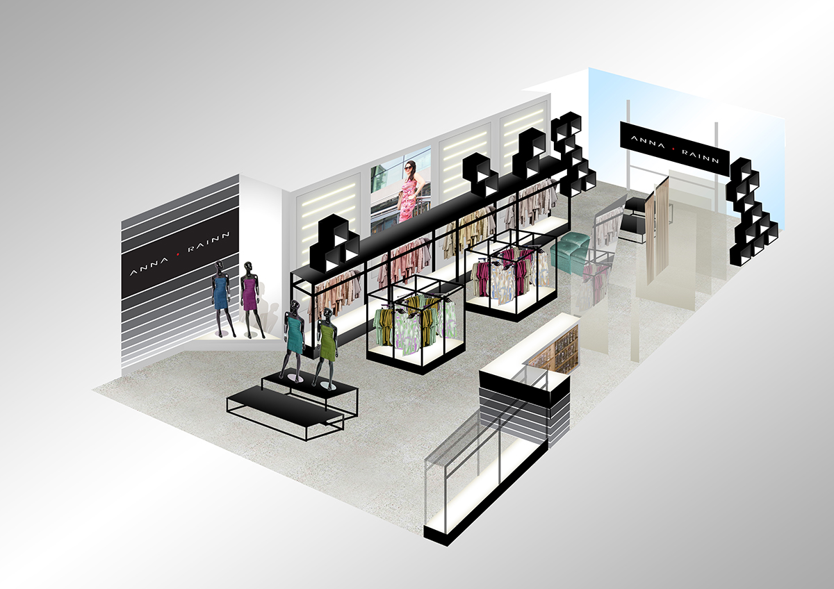 Fashion Boutique Floor Plan