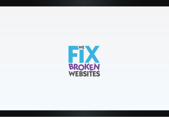 Logo Design by ABG for WeFixBrokenWebsites | Design #867744