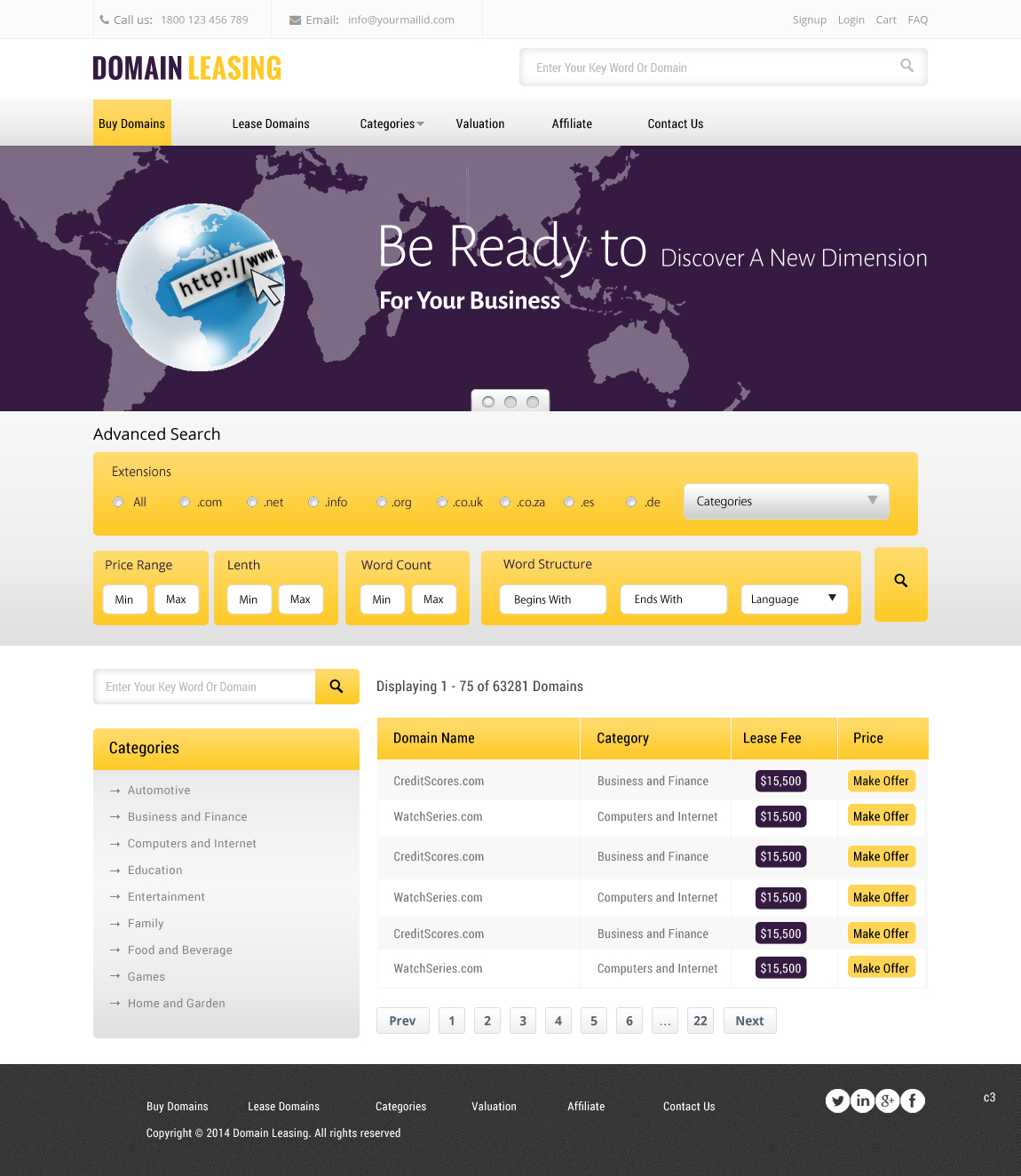 Web Design par pb pour voove limited | Design #3491235