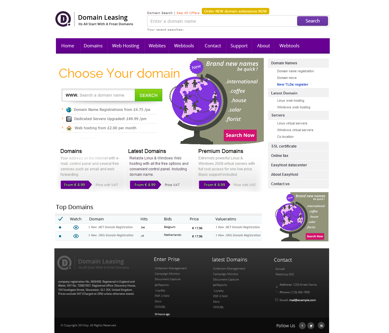 Web Design by OM for voove limited | Design #3505418