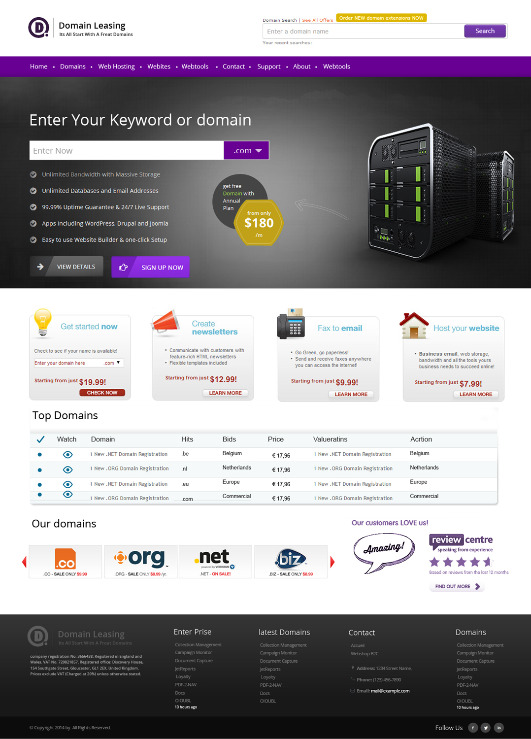 Web Design by OM for voove limited | Design #3505423