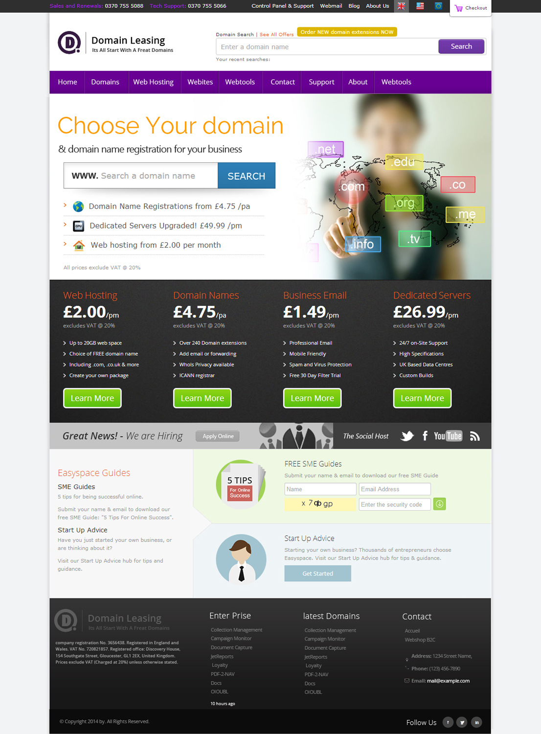 Web Design by OM for voove limited | Design #3505428