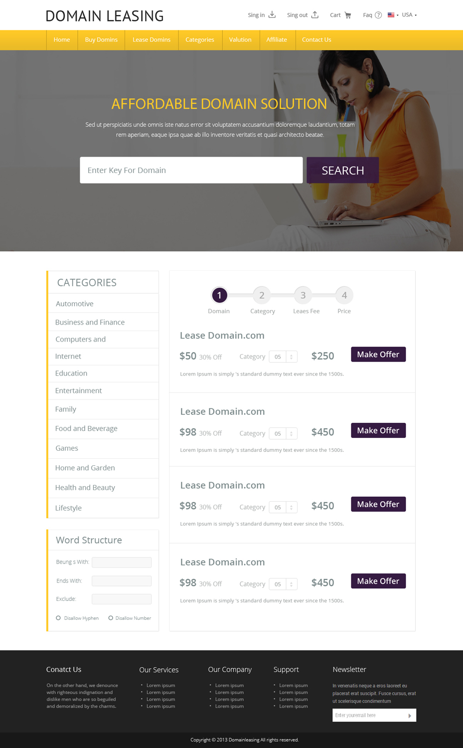 Web Design by OM for voove limited | Design #3505436