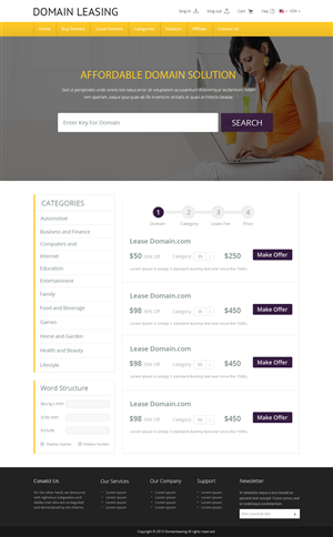 Web Design by OM for voove limited | Design: #3505436