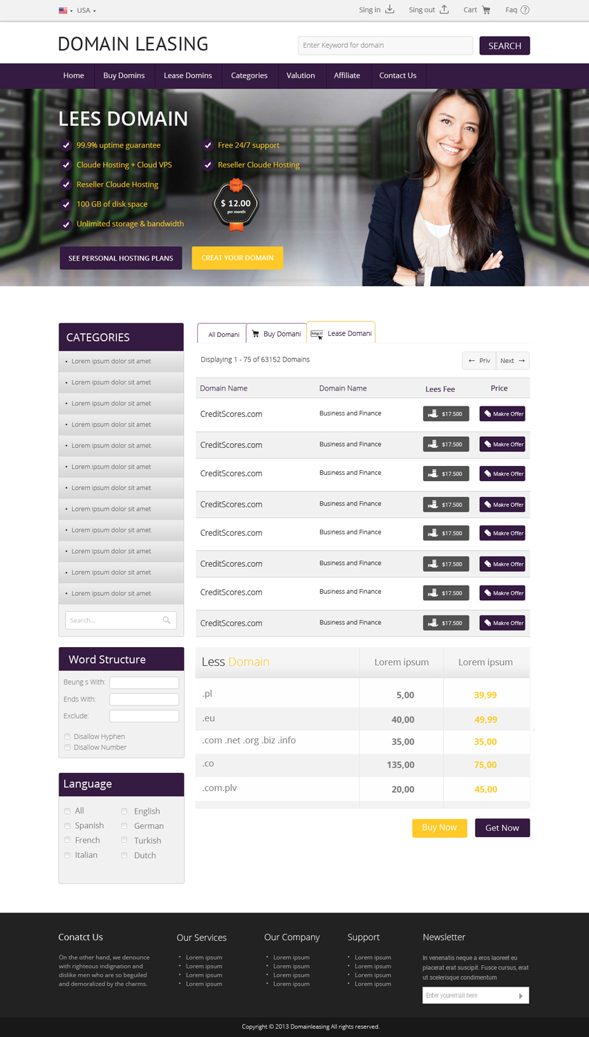 Web Design by OM for voove limited | Design #3505438