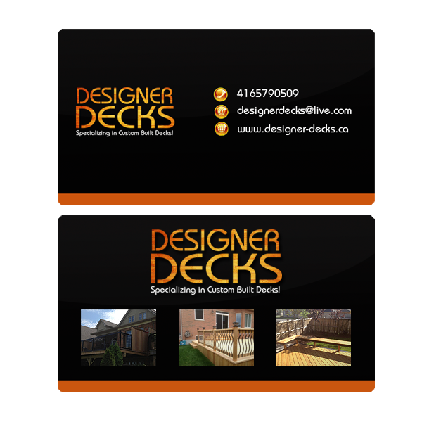Card Design by SamyPhotoshop for Outdoorlivingdecks.ca | Design: #3553526