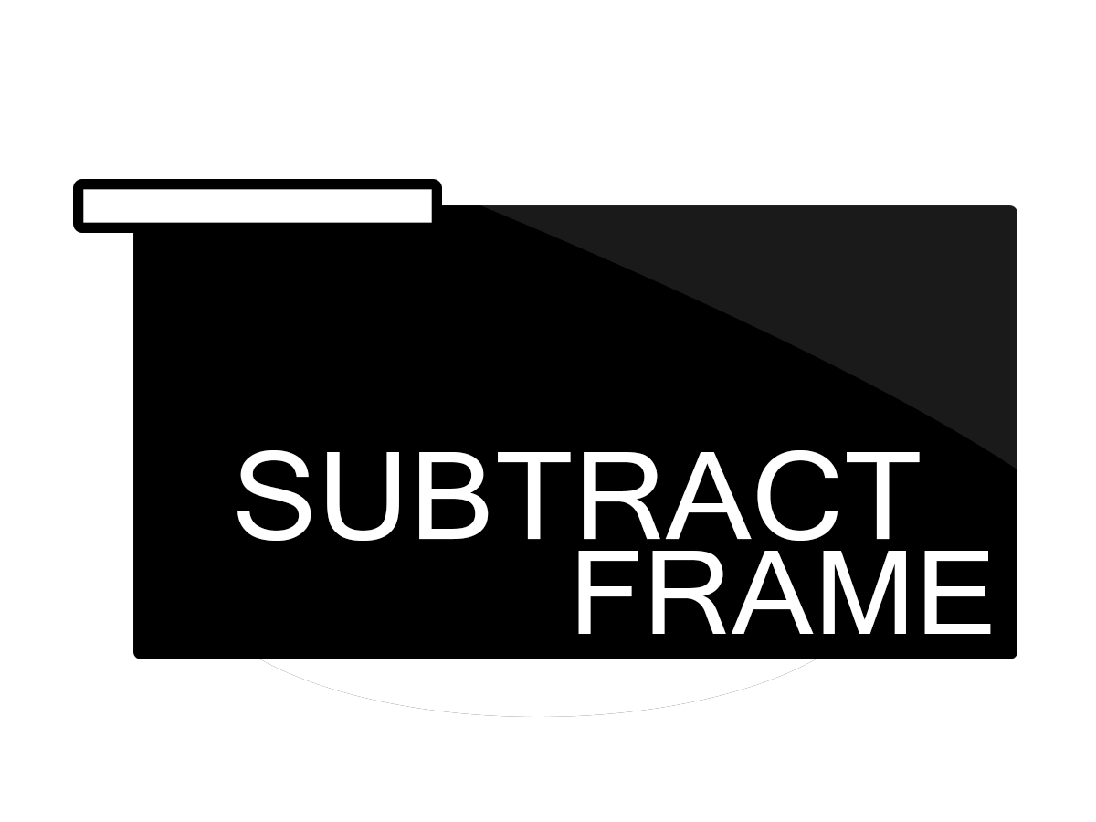 Logo Design by Dx2Dzn for Subtract Frame | Design #3477460