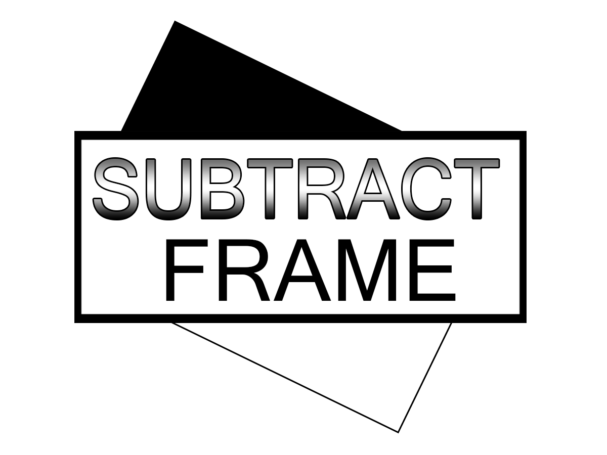 Logo Design by Dx2Dzn for Subtract Frame | Design #3498267