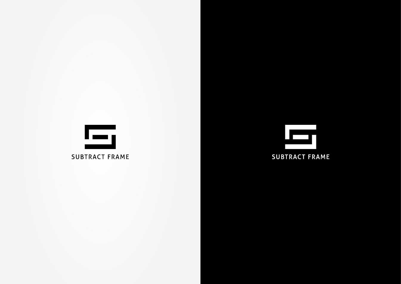 Logo Design by art by SUGU for Subtract Frame | Design #3483685