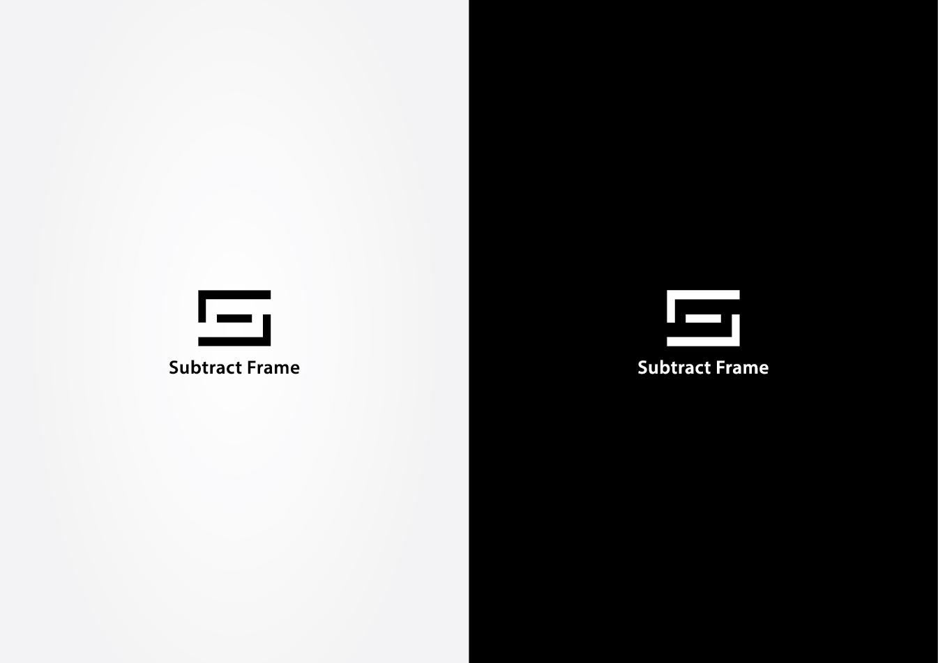 Logo Design by art by SUGU for Subtract Frame | Design #3495114