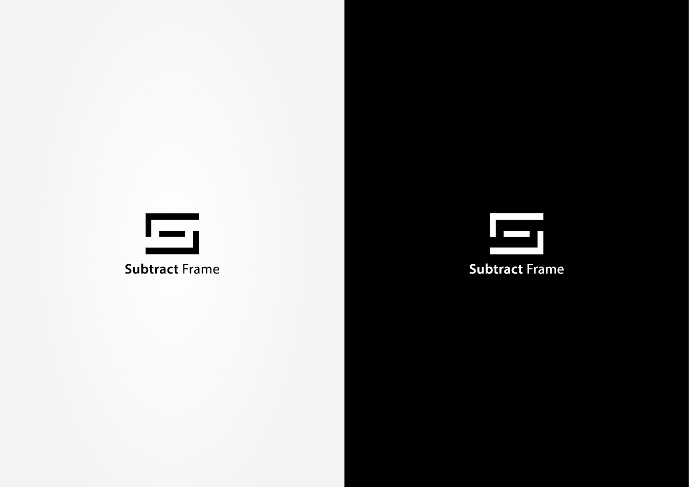 Logo Design by art by SUGU for Subtract Frame | Design #3495117