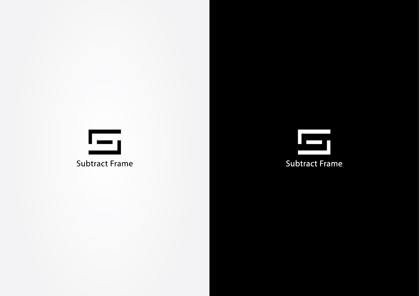 Logo Design by art by SUGU for Subtract Frame | Design #3495132