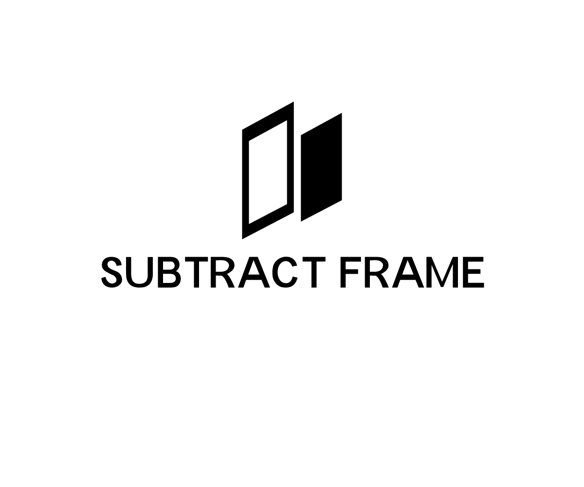 Logo Design by Pixi Dust for Subtract Frame | Design #3478512
