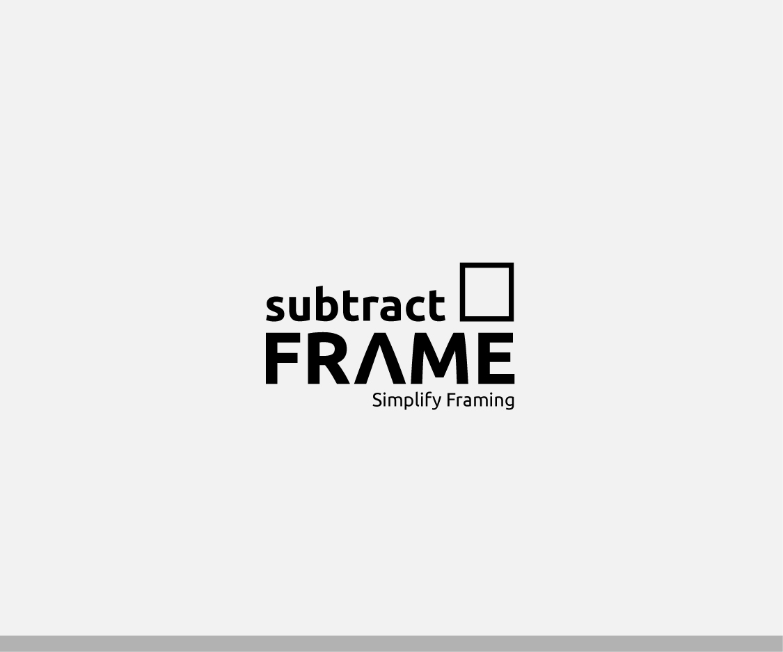 Diseño de Logo por ideaz2050 para Subtract Frame | Diseño #3479930