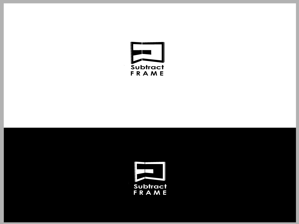 Logo Design by T2Dezign for Subtract Frame | Design #3484769
