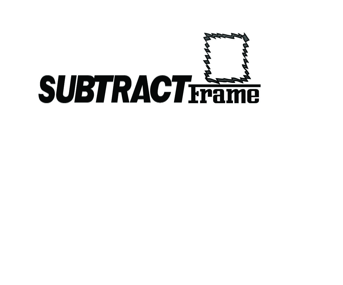 Logo Design by crizchuck for Subtract Frame | Design #3497165