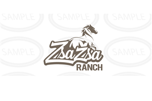 Logo-Design von Dynamic für Zsa Zsa Ranch | Design: #3480854