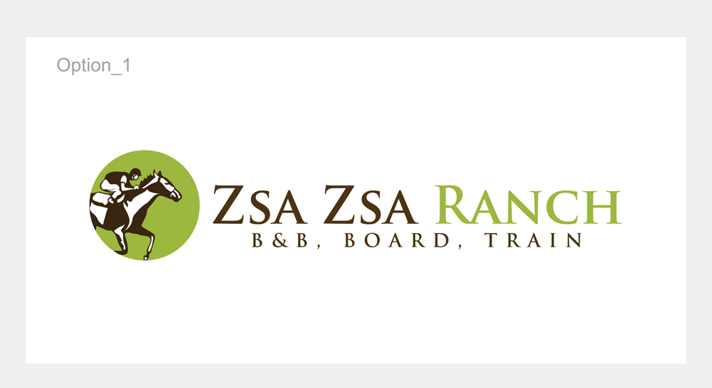 Logo Design by ESolz Technologies for Zsa Zsa Ranch | Design #3544168