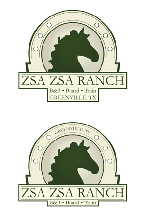 Logo-Design von deepdp für Zsa Zsa Ranch | Design: #3534661