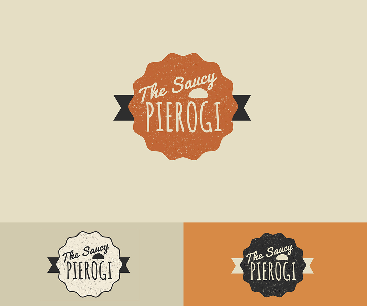 Logo Design by karolin for The Saucy Pierogi | Design #3512912