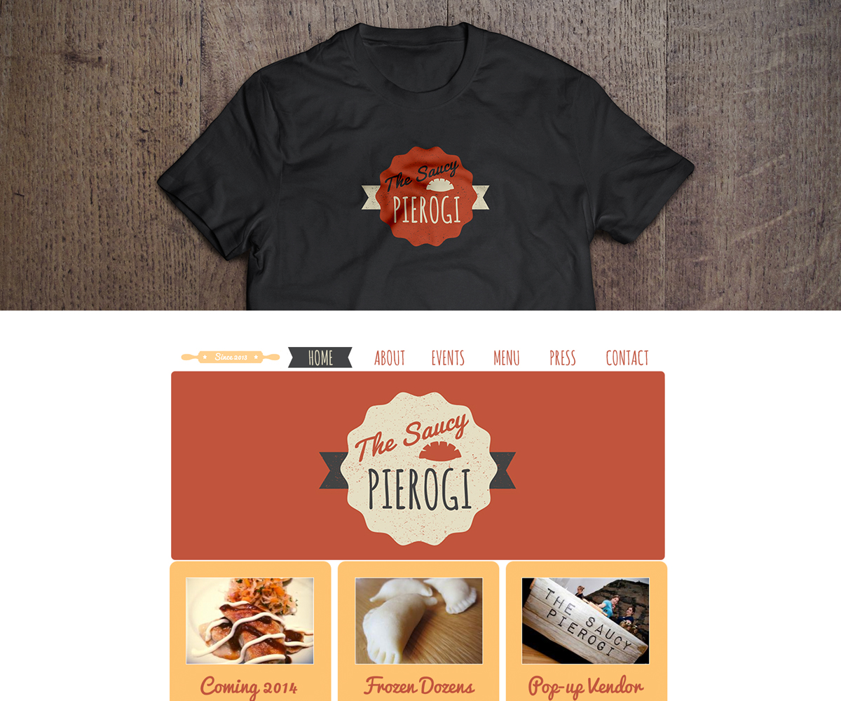 Design de Logo par karolin pour The Saucy Pierogi | Design #3525223
