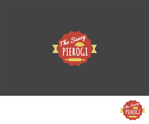 The Saucy Pierogi | Logo Design by karolin