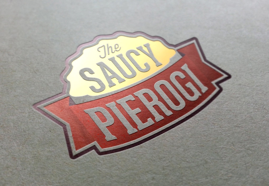 Logo Design by Vinchi for The Saucy Pierogi | Design #3592085