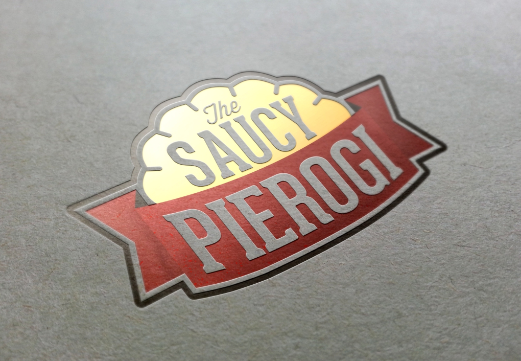 Logo Design by Vinchi for The Saucy Pierogi | Design #3605736
