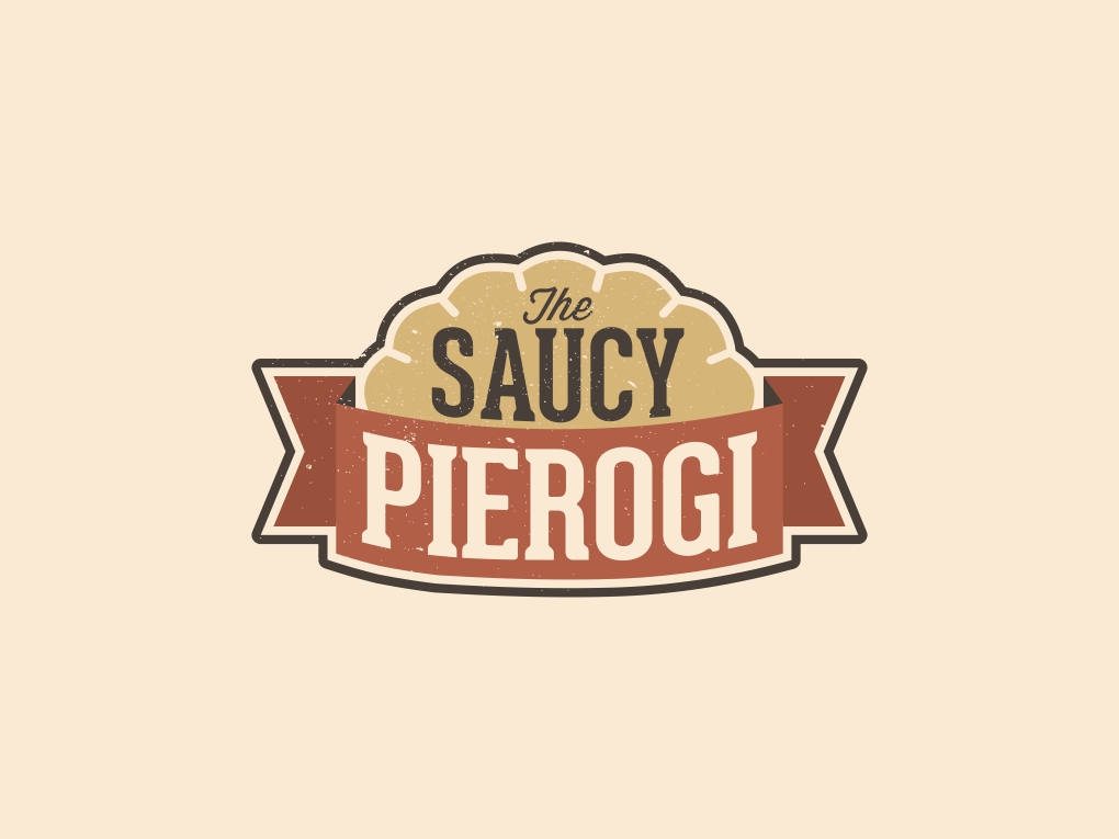 Logo Design by Vinchi for The Saucy Pierogi | Design #3620933