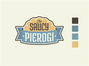 Logo Design by Vinchi for The Saucy Pierogi | Design: #3644772