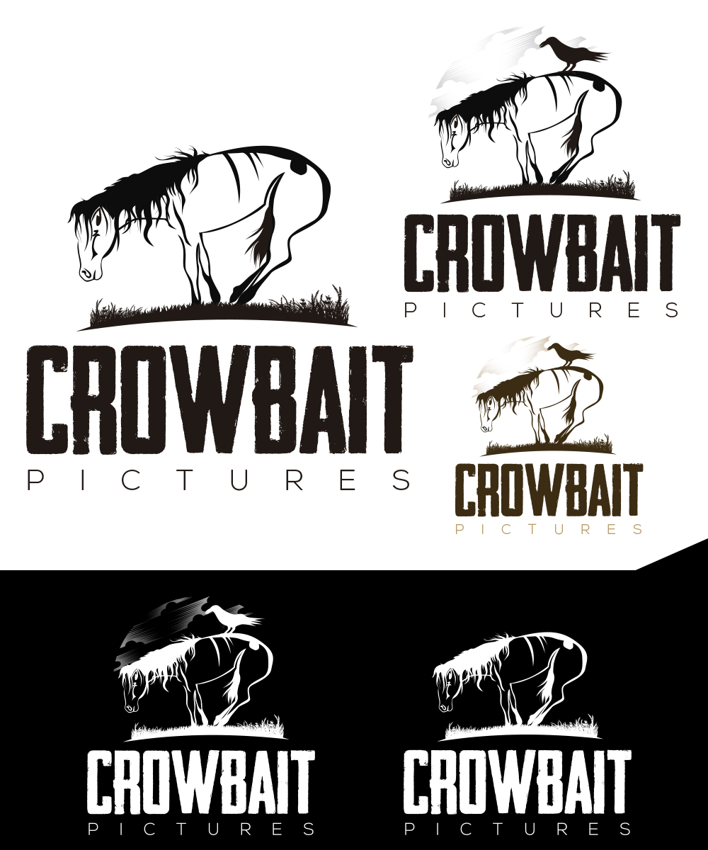 Logo Design by StudioD™ for Crowbait Pictures | Design #3482056