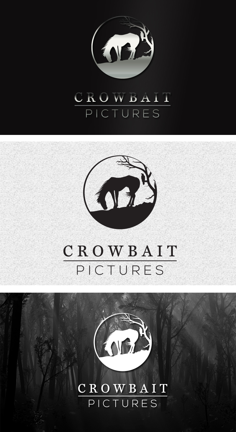 Logo Design by shadow999 for Crowbait Pictures | Design #3560624